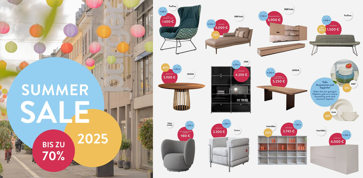 SUMMER SALE – PLATZ FÜR NEUES!